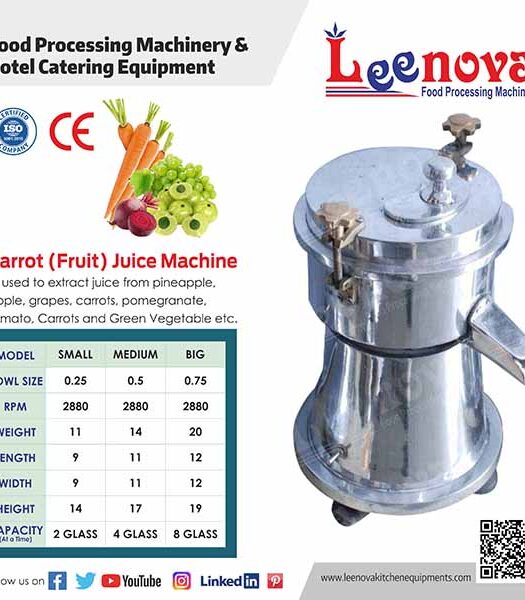 Carrot Juicer, Carrot Juice Making Machine