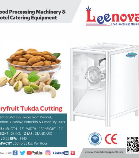 Dry Fruit Tukda Cutting Machine