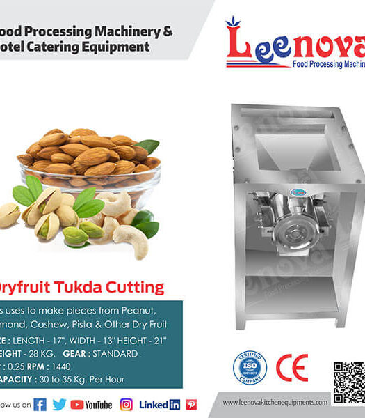 Dry Fruit Tukda Cutting Machine