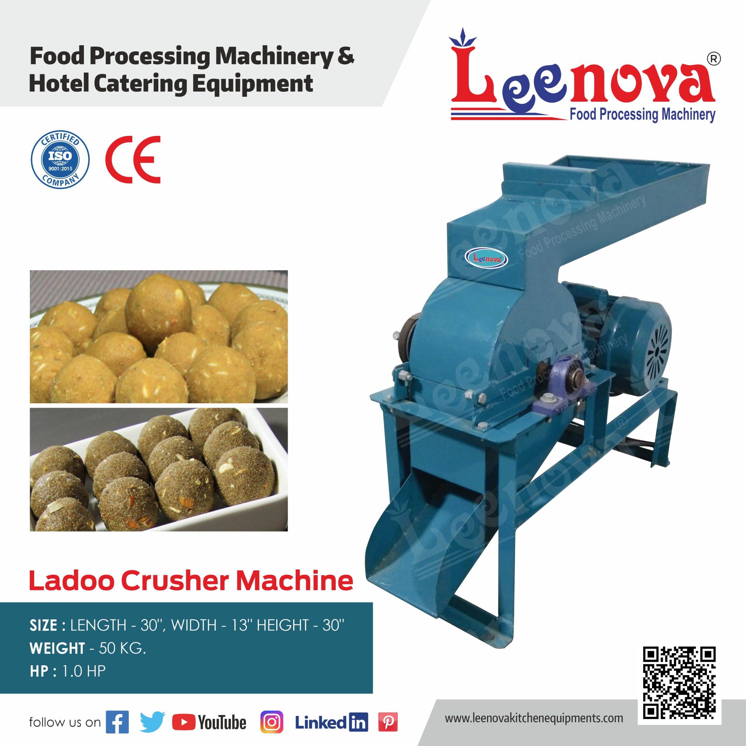 Ladoo Crusher Machine