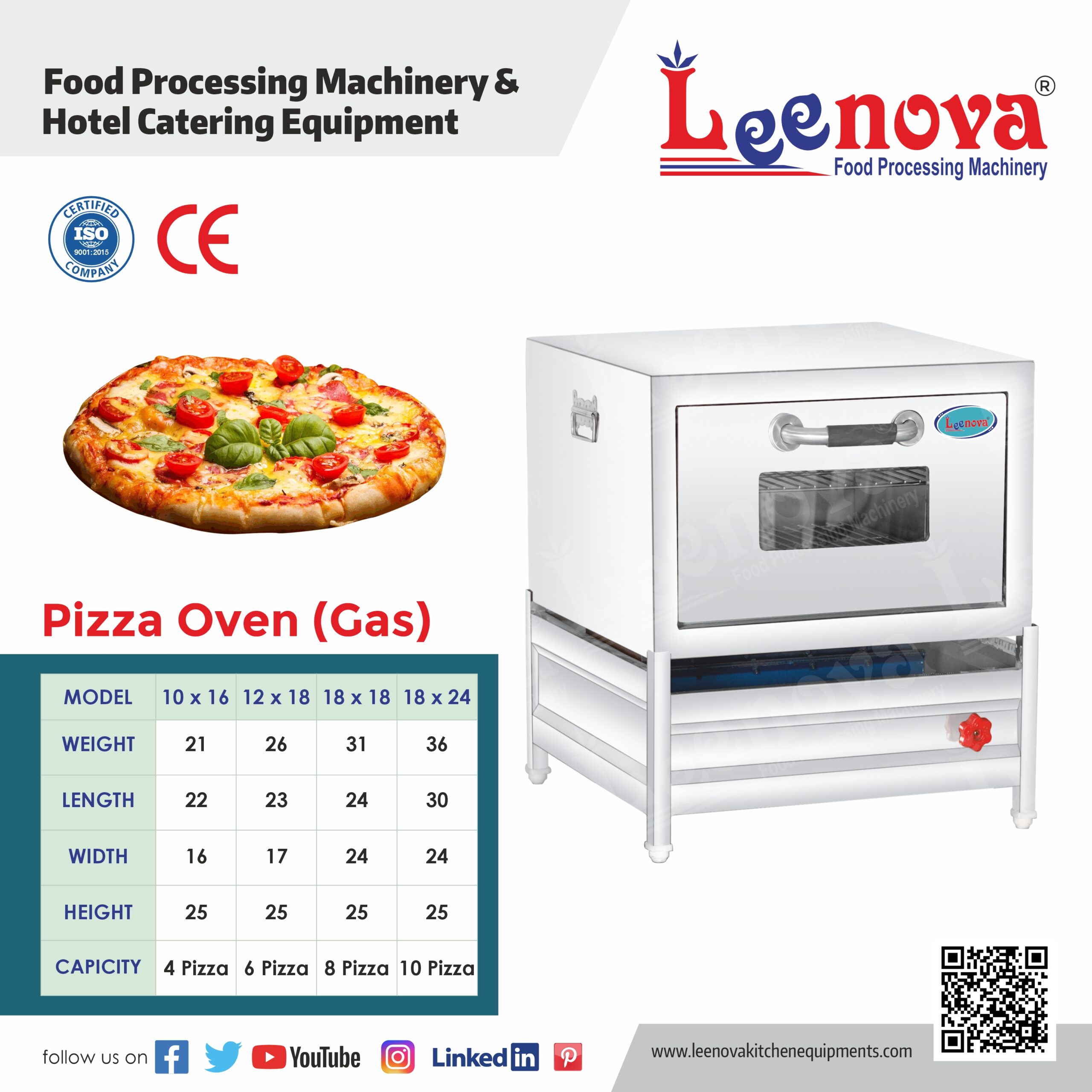 Pizza Oven (Gas)