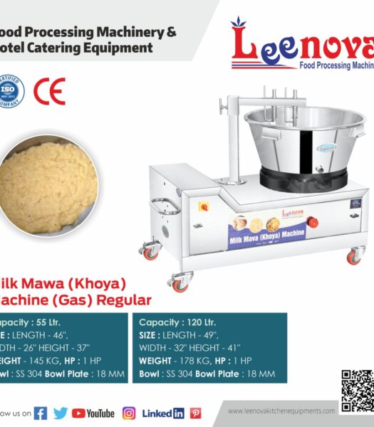 Milk Khoya Mawa Machine (Gas) (Regular)