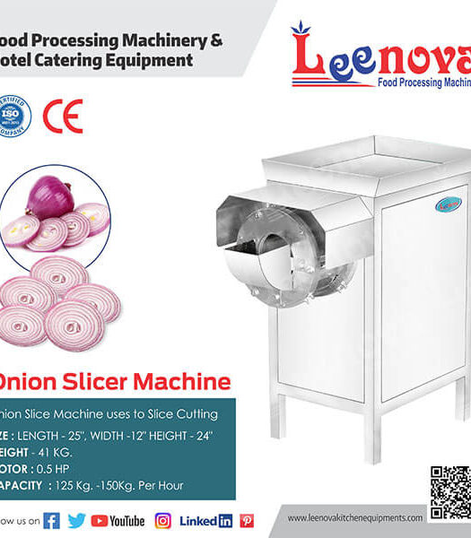 Automatic Onion Slicer Machine