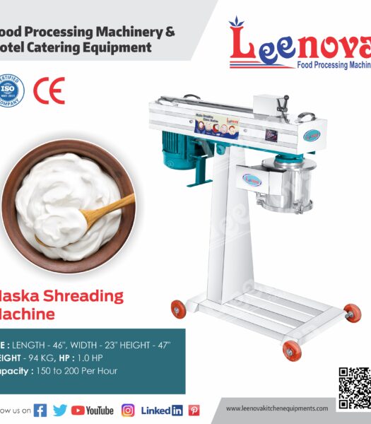 Maska Shreading Machine