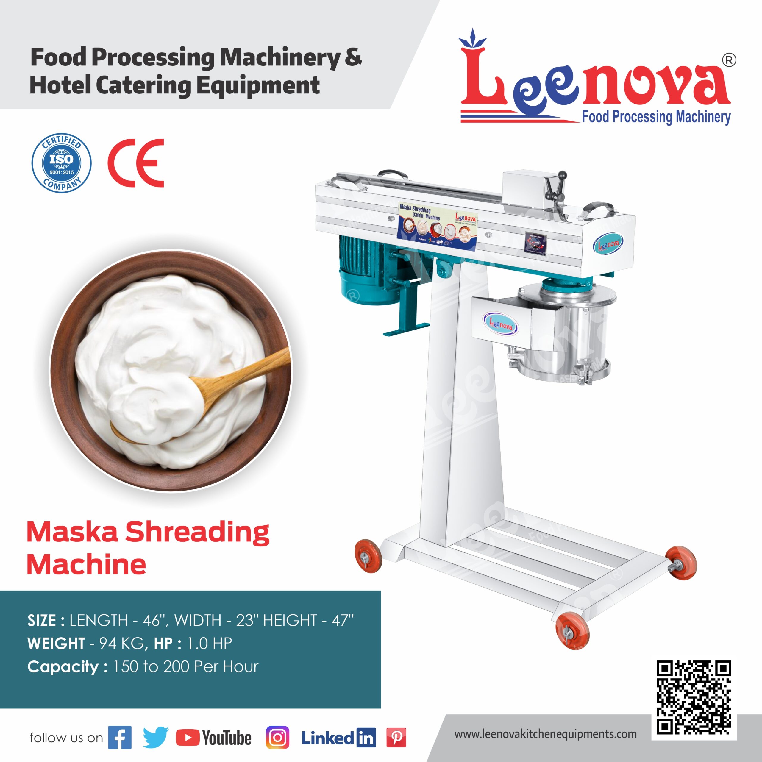 Maska Shreding Machine