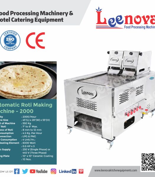 AUTOMATIC ROTI MACHINE 2000 ROTI